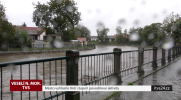 Město vyhlásilo třetí stupeň povodňové aktivity