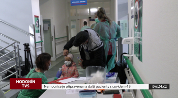 Nemocnice je připravena na další pacienty s covidem-19