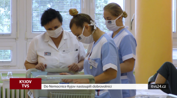 Do Nemocnice Kyjov nastoupili dobrovolníci