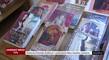 Knihovna Františka Kožíka je i s pobočkami Máj a Újezdec uzavřená