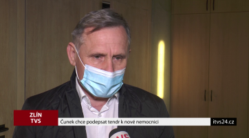 Čunek chce podepsat tendr k nové nemocnici