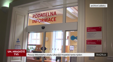 Provoz Městského úřadu Uherské Hradiště tento týden