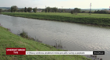 U Olšavy vzniknou atraktivní místa pro pěší, turisty a pejskaře
