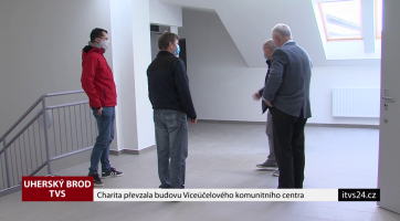 Charita převzala budovu Víceúčelového komunitního centra