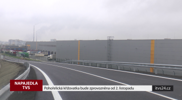 Pohořelická křižovatka bude zprovozněna od 2. listopadu