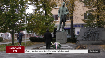 Oslavy vzniku samostatného státu byly komorní