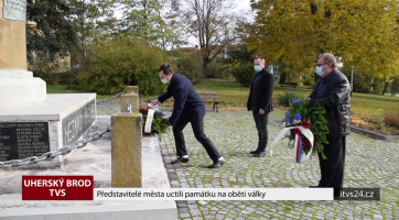 Představitelé města uctili památku na oběti války