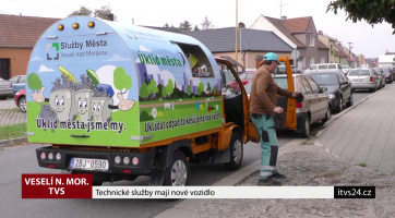 Technické služby mají nové vozidlo