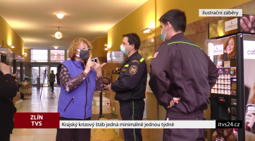 Krajský krizový štáb jedná minimálně jednou týdně