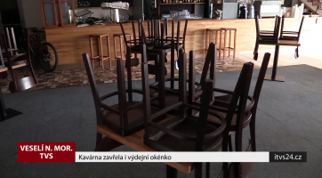 Kavárna zavřela i výdejní okénko