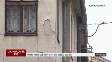 Město nabízí výhodný úvěr pro opravy bydlení