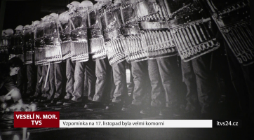 Vzpomínka na 17. listopad byla velmi komorní