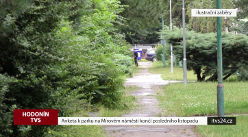 Anketa k parku na Mírovém náměstí končí posledního listopadu