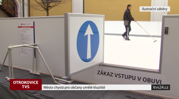 Město chystá pro občany umělé ledové kluziště
