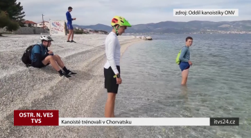 Kanoisté trénovali v Chorvatsku