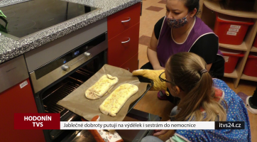 Jablečné dobroty putují na výdělek nebo sestrám do nemocnice