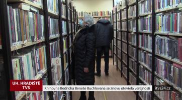 Knihovna Bedřicha Beneše Buchlovana se znovu otevřela veřejnosti