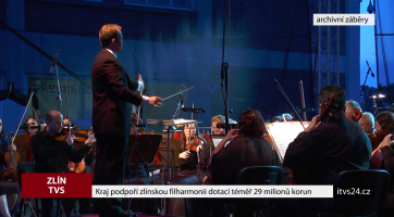 Kraj podpoří zlínskou filharmonii dotací ve výši 29 milionů korun