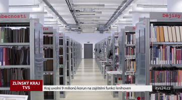 Kraj uvolní 9 milionů korun na zajištění funkcí knihoven
