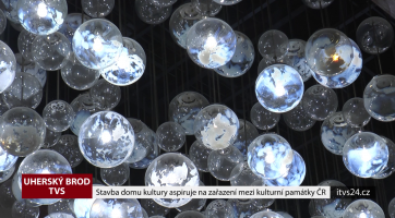 Stavba domu kultury aspiruje na zařazení mezi kulturní památky ČR