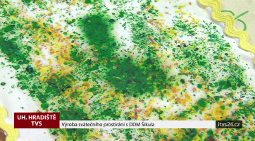 Výroba svátečního prostírání s DDM Šikula
