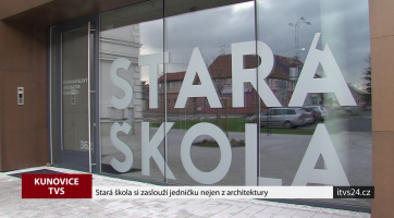 Stará škola si zaslouží jedničku nejen z architektury 
