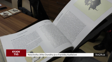 Nová kniha Jiřího Dunděry je o Františku Kudláčovi