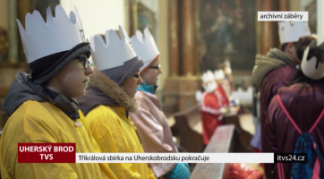Tříkrálová sbírka na Uherskobrodsku pokračuje