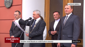 Senátor Josef Bazala se vzdal funkce starosty, zůstane zastupitelem