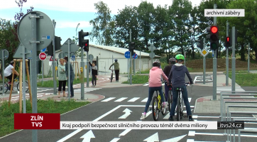 Kraj podpoří bezpečnost silničního provozu téměř dvěma miliony