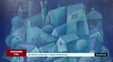 Jan Botek vystavuje v Galerii Vednevnoci