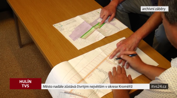 Město nadále zůstává čtvrtým největším v okrese Kroměříž