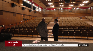 Novým ředitelem domu kultury je Adam Procházka