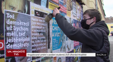 Angažované umění v podání studentů ZUŠ UH