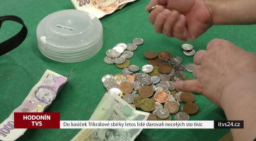 Do kasiček Tříkrálové sbírky letos lidé darovali necelých sto tisíc