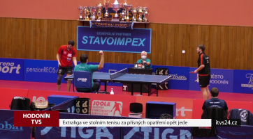 Extraliga ve stolním tenisu za přísných opatření opět jede