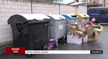 Město zdražilo odpady