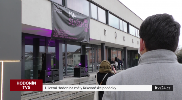 Ulicemi Hodonína zněly Krkonošské pohádky