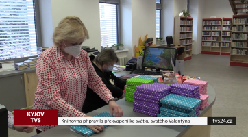 Knihovna připravila překvapení ke svátku svatého Valentýna