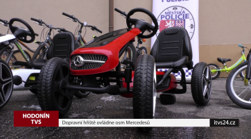 Dopravní hřiště ovládne osm Mercedesů