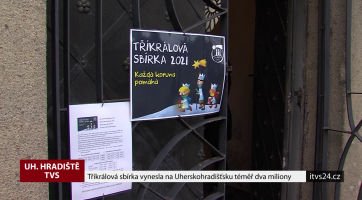 Tříkrálová sbírka vynesla na Uherskohradišťsku téměř dva miliony korun