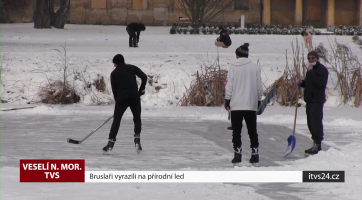 Bruslaři vyrazili na přírodní led