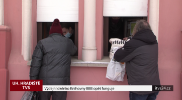 Výdejní okénko Knihovny BBB opět funguje
