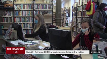 Statistiky Knihovny BBB šly v loňském roce dolů o jednu třetinu