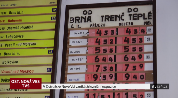 V Ostrožské Nové Vsi vzniká železniční expozice