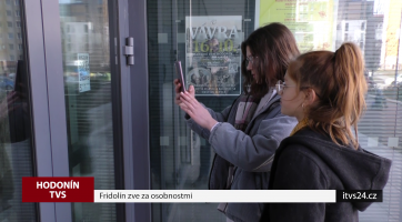 Fridolín zve za osobnostmi