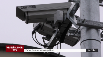 Začíná úsekové měření rychlosti