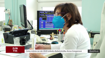 Cenu města za rok 2020 získala diabetoložka Anna Gregorová