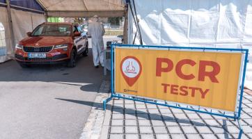 Odběrový stan ve zlínské nemocnici bude v provozu i přes velikonoční svátky