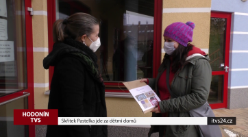 Skřítek Pastelka jde za dětmi domů